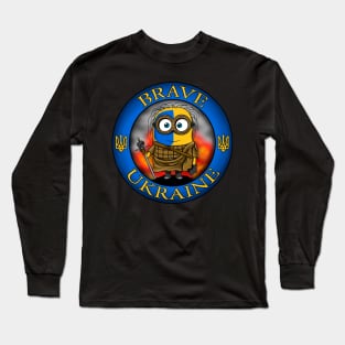 Brave Ukraine Long Sleeve T-Shirt